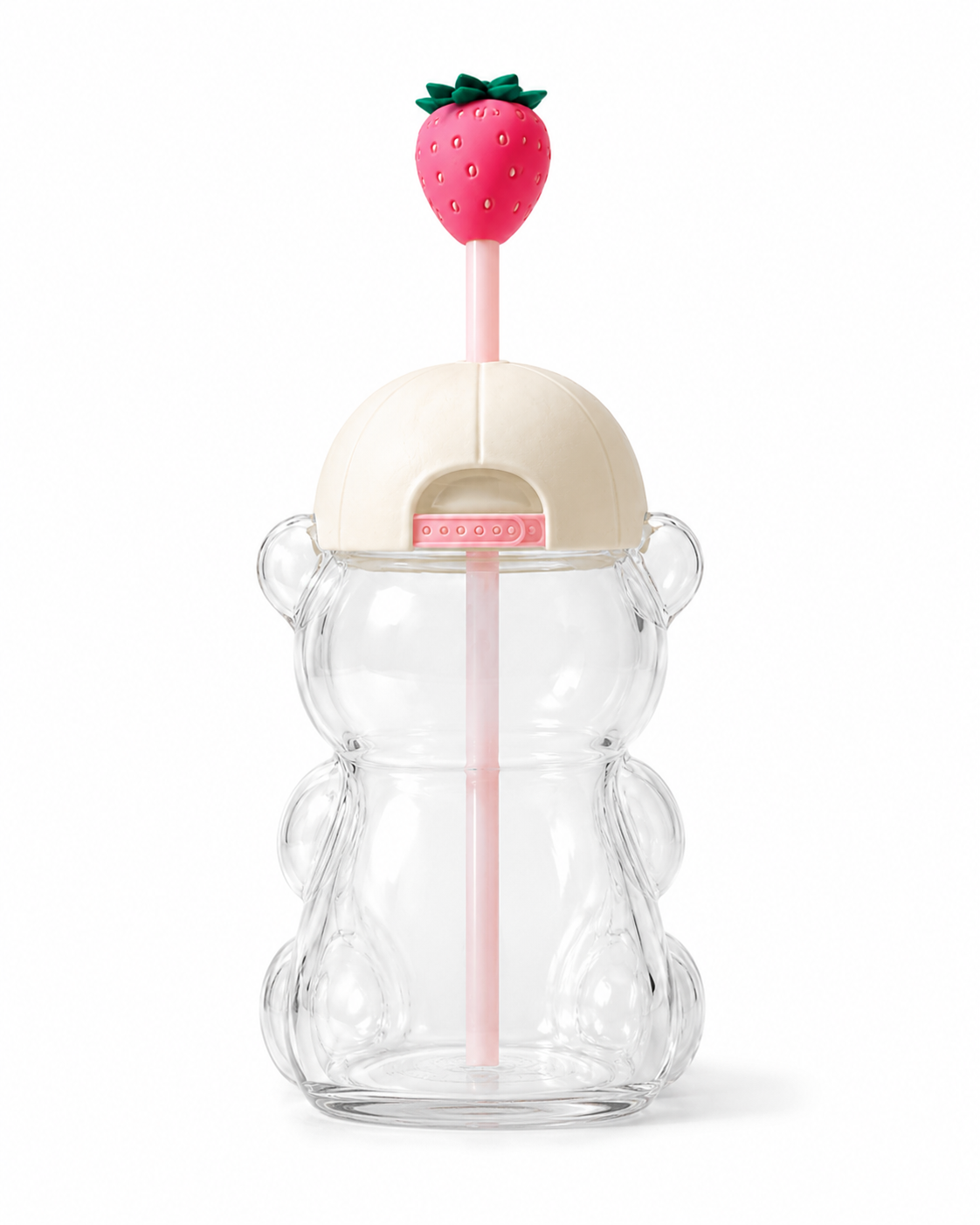 Glass Bearista Cold Cup- Strawberry Limited Edition